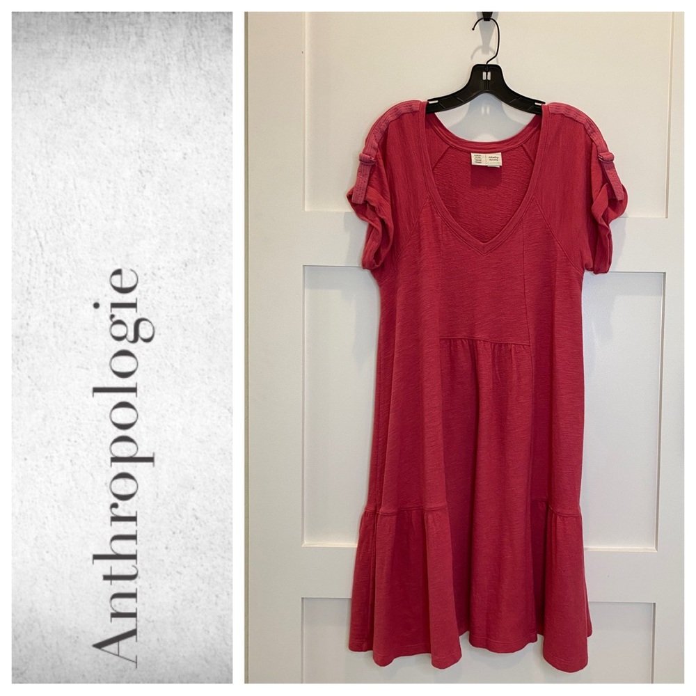 Saturday Sunday Kathie Flounced Mini Dress for Anthropologie